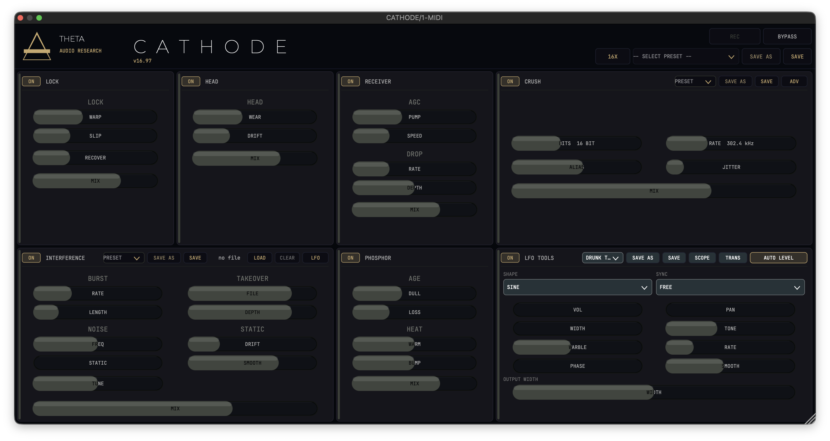 CATHODE User Interface