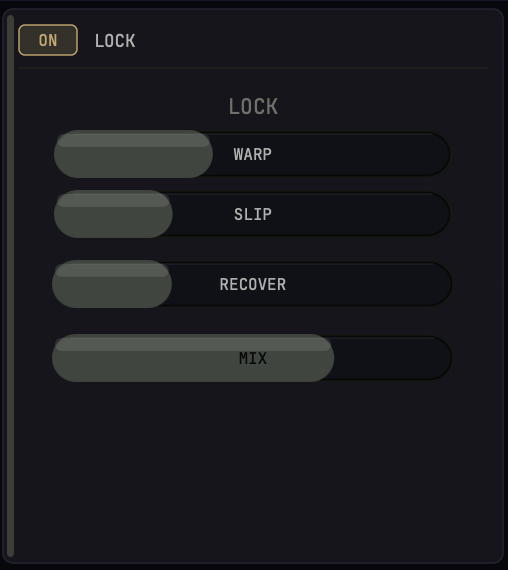 LOCK Hardware Panel